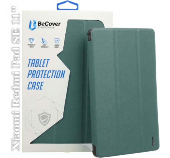 BeCover Чохол до планшета BeCover Smart Case Xiaomi Redmi Pad SE11" Dark Green (709859)