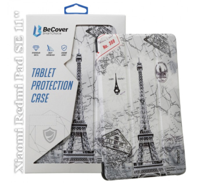 BeCover Чохол до планшета BeCover Smart Case Xiaomi Redmi Pad SE11" Paris (709873)