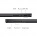 Apple Ноутбук Apple MacBook Pro 14 A2992 M3 Pro Space Black (MRX43UA/A)