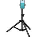 RTAKO Штатив RTAKO ZJ-ZB01 55CM Matte Finish Carbon Steel Tripod Black (6930539528246)