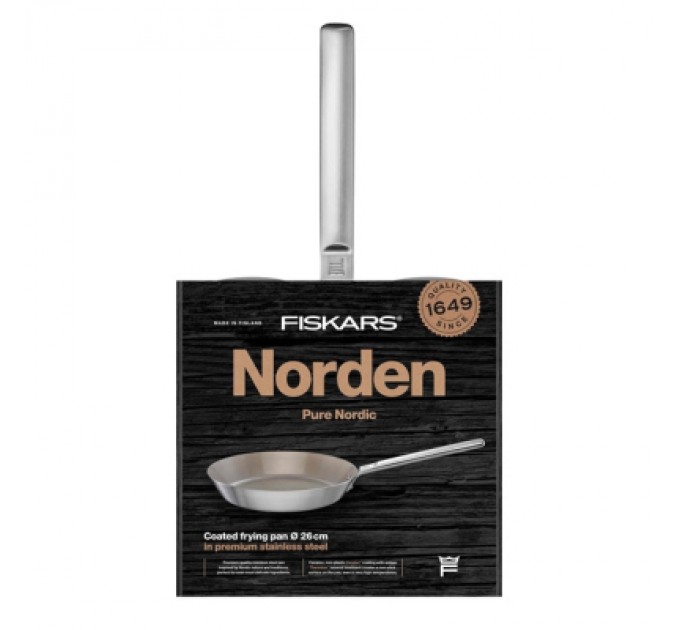 Сковорода Fiskars Norden 26 см з мінеральним покриттям (1067632)