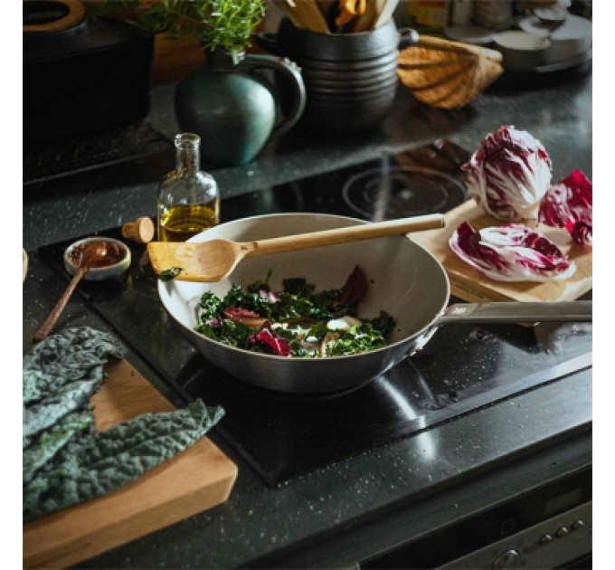 Сковорода Fiskars Вок Norden 28cm з мінеральним покриттям (1067636)
