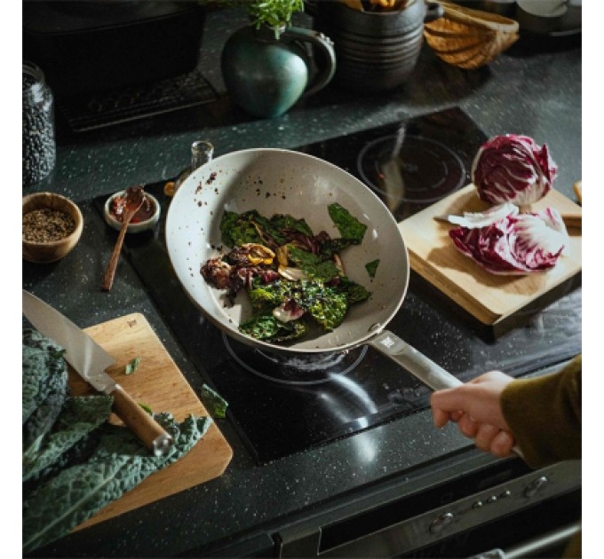Сковорода Fiskars Вок Norden 28cm з мінеральним покриттям (1067636)