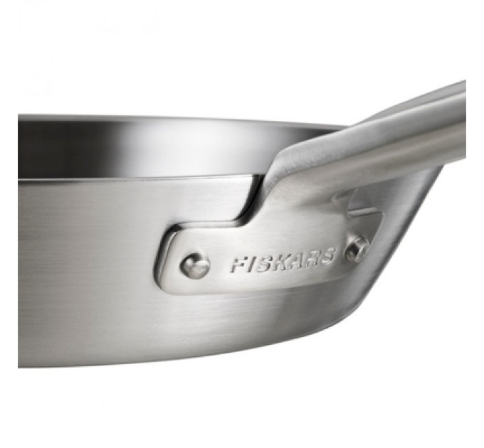 Сковорода Fiskars Вок Norden 28 см без покриття (1067630)