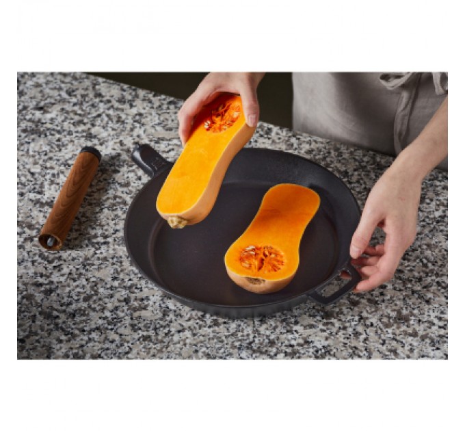 Сковорода Fiskars Norden гриль чавунна 26 см (1026570)