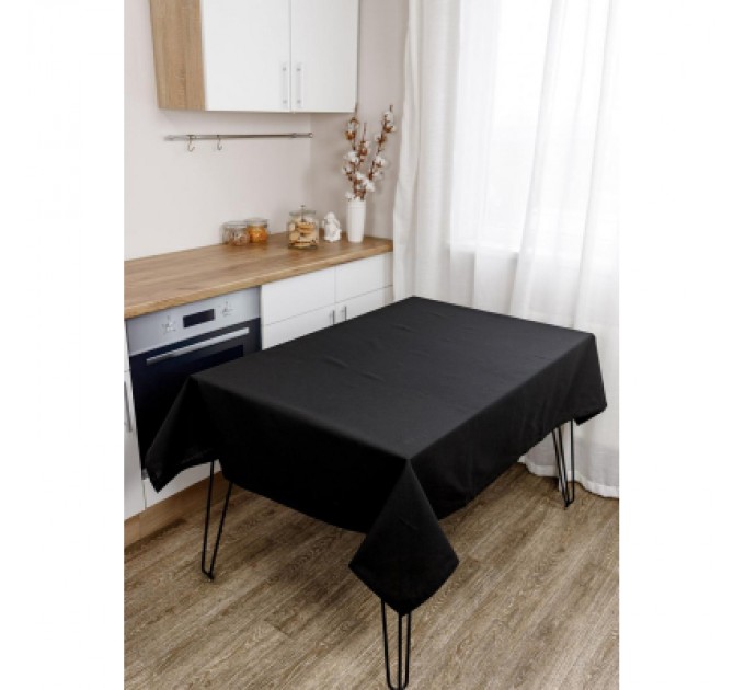 Скатертина Прованс Kelly чорна 140х140 см (032908)
