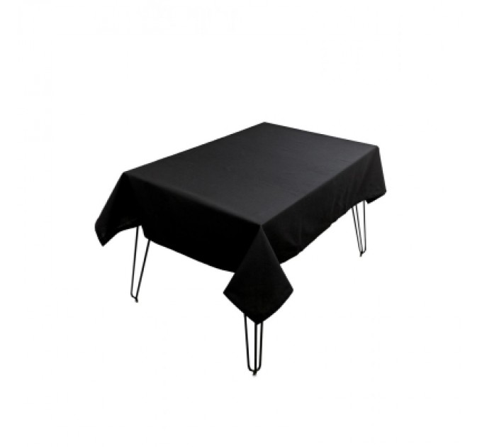 Скатертина Прованс Kelly чорна 140х140 см (032908)
