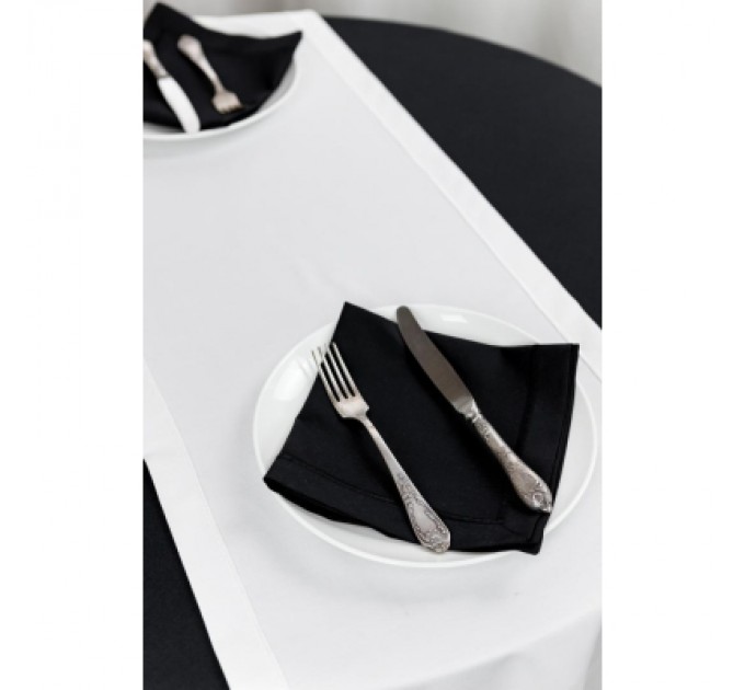 Скатертина Прованс Kelly чорна 140х140 см (032908)