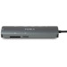 Vinga Концентратор Vinga USB-C 3.1 to HDMI+RJ45_1Gbps+3xUSB3.0+SD/TF+PD100W (VHYC8)
