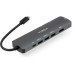Vinga Концентратор Vinga USB-C 3.1 to HDMI+RJ45_1Gbps+3xUSB3.0+SD/TF+PD100W (VHYC8)