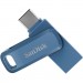 SanDisk USB флеш накопичувач SanDisk 128GB Ultra Dual Drive Go Navy Blue USB 3.1 Type-C (SDDDC3-128G-G46NB)