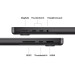 Apple Ноутбук Apple MacBook Pro 14 A3434 M5 Space Black (MDE14UA/A)