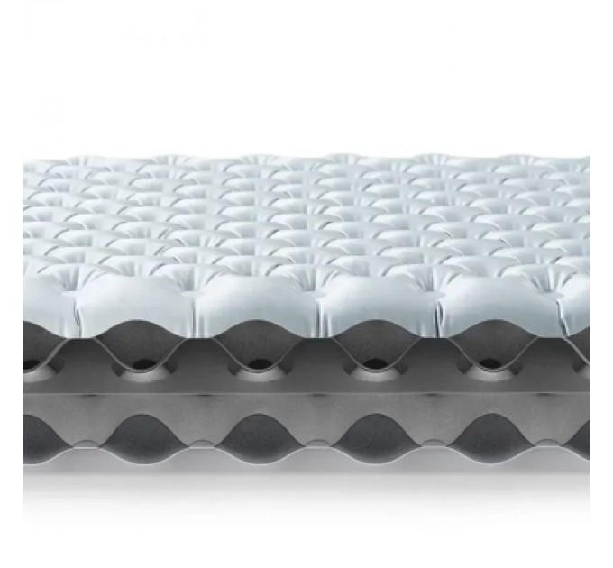 Матрац надувний Naturehike CNK2450WS012, 186х64, сірий (6976507663359)