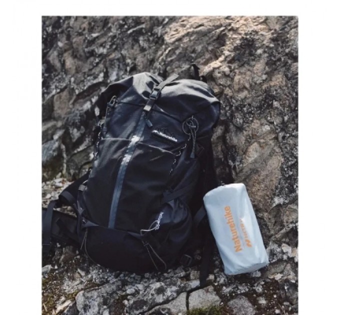 Матрац надувний Naturehike CNK2450WS012, 186х64, сірий (6976507663359)