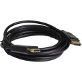 Patron Кабель мультимедійний DisplayPort M to HDMI M 3.0m 4K60Hz black Patron (PN-DP-HDMI-30)