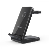 Зарядний пристрій Choetech Wireless 3-in-1 15W black (T608-F)