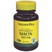 Вітамін Natures Plus Ніацин, Niacin, 100 мг, 90 таблеток (NAP-01850)