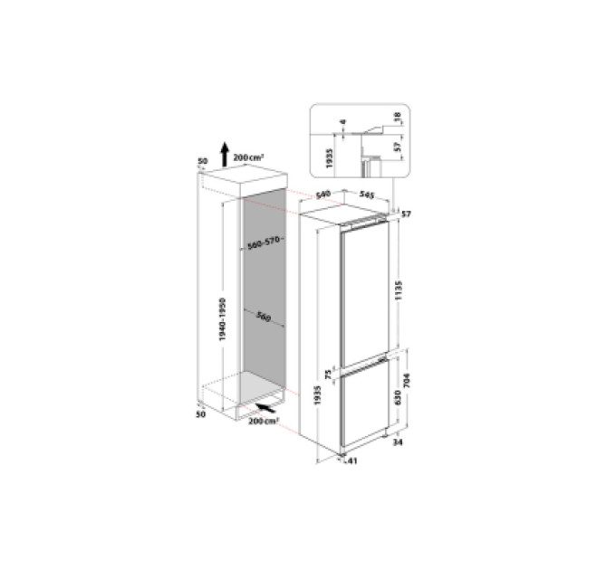 Whirlpool Холодильник Whirlpool WHC20D023B1SF