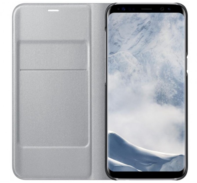Чохол-книжка Samsung LED View Cover для Samsung Galaxy S8+ G955 Silver (EF-NG955PSEGRU)