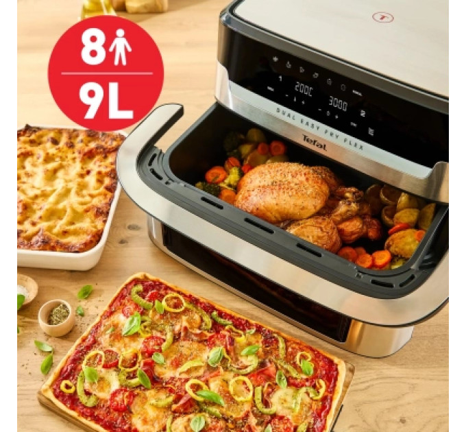 Tefal Мультипіч Tefal Dual Easy Fry Flex (EY922DE0)