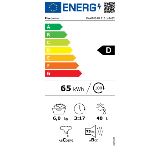 Electrolux Пральна машина Electrolux EW6T406U