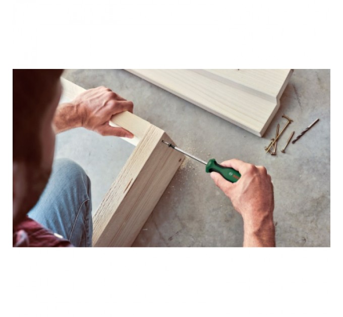 Набір викруток Bosch набір 8шт, SL 4, 6.5 мм, PH1х100 мм, PH2х125 мм, PZ1х100 мм, PZ2х125 мм, Т20х (1.600.A02.BX8)