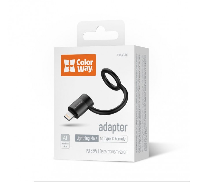 Адаптер ColorWay Lightning - USB-C (CW-AD-LC)