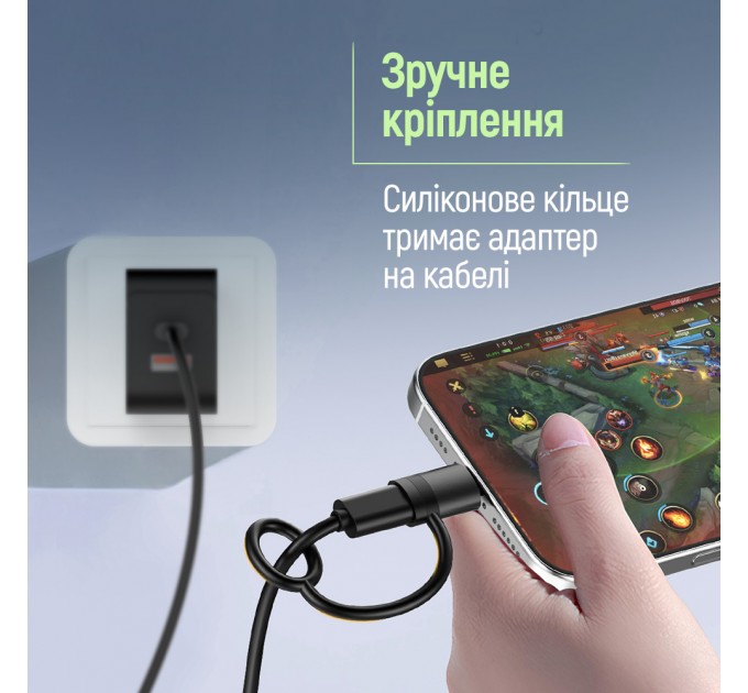 Адаптер ColorWay USB-C - Lightning (CW-AD-CL2)