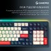 Клавіатура бездротова GamePro Asgard Drakkar Keychron Super Red Switch Blue (MK305BL)