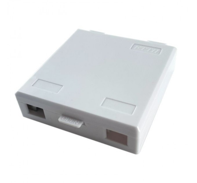 Комп'ютерна розетка оптична ES-02 з кабельним зажимом Eserver (WT-3193A / 53978)