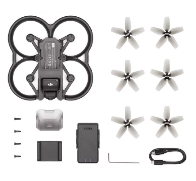 Квадрокоптер DJI Avata FPV Drone with 3-Battery Fly More Combo (CP.FP.00000151.02)