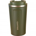 Термокружка Merlion 510 мл, зелена (Termo-304-510Gr)