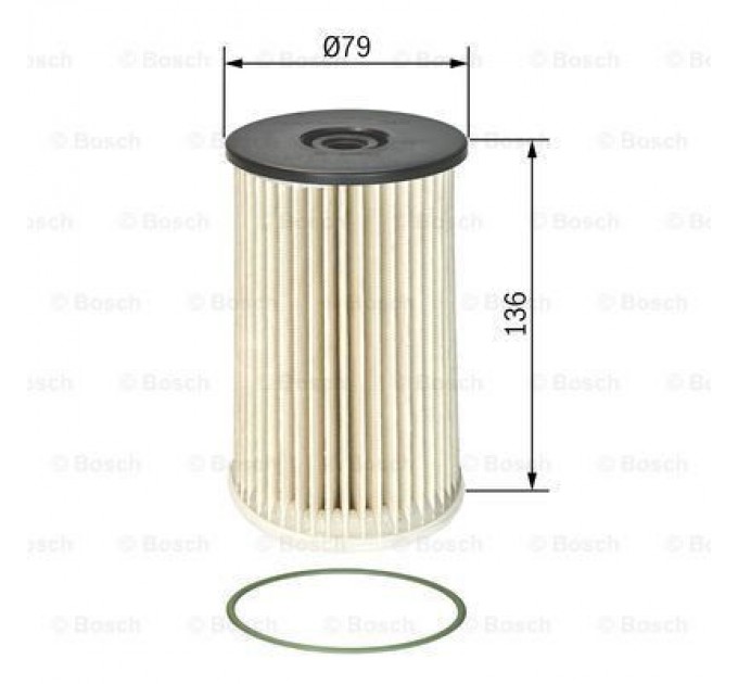 Фільтр паливний Bosch 1 457 070 008