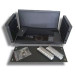Hypernet Шафа настінна Hypernet 4U 19" 600x350 (WMNC-350-4U-FLAT-BLACK)