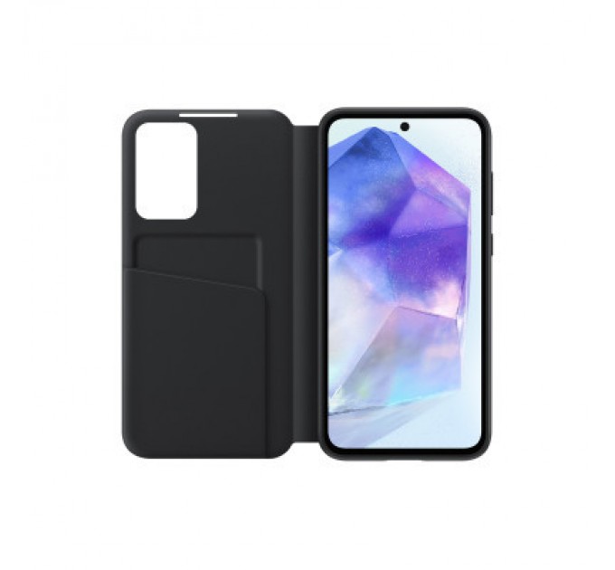 Чохол до мобільного телефона Samsung Galaxy A55 (A556) Smart View Wallet Case Black (EF-ZA556CBEGWW)