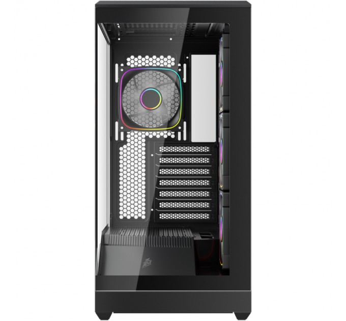 Корпус 1stPlayer GM7-BK-3FN7R-1FN7 Black