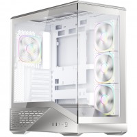 Корпус 1stPlayer GM7-SV-3FN7R-W-1FN7-W Silver