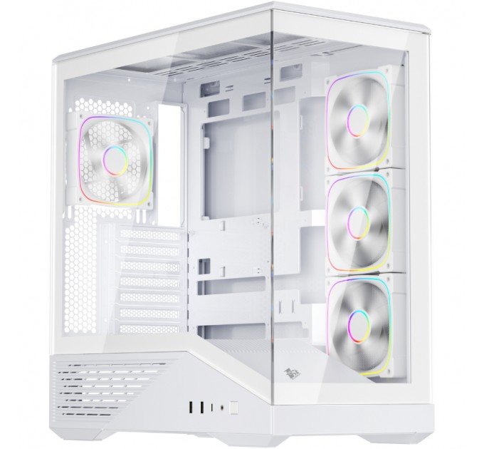 Корпус 1stPlayer GM7-WH-3FN7R-W-1FN7-W White