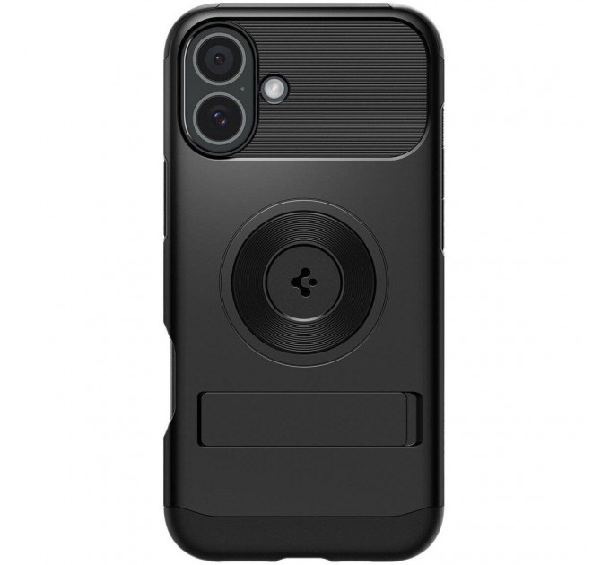 Чохол-накладка Spigen Slim Armor with MagFit для Apple iPhone 16 Plus Black (ACS08098)