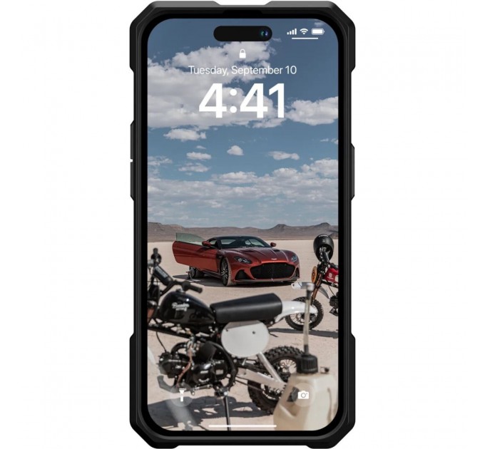 Чохол-накладка Urban Armor Gear Monarch Pro with MagSafe для Apple iPhone 14 Pro Carbon Fiber (114030114242)