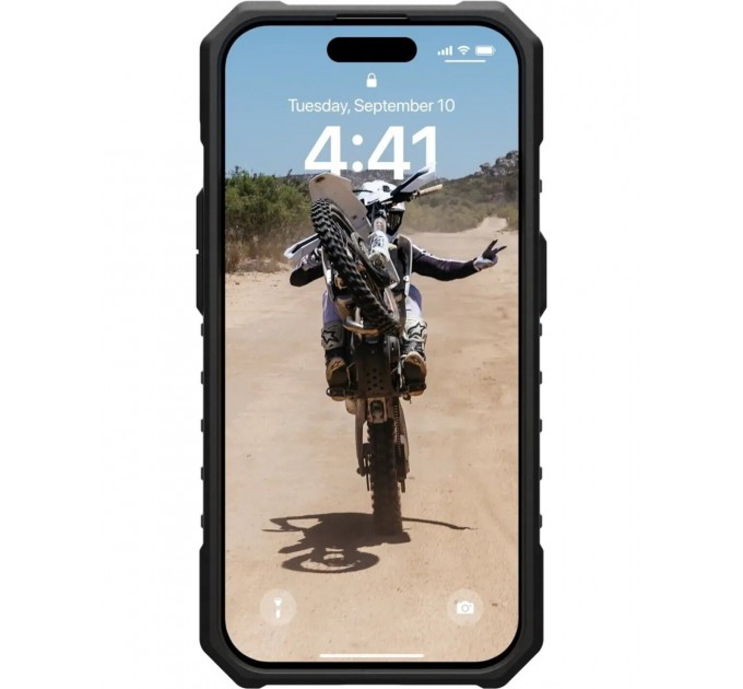 Чохол-накладка Urban Armor Gear Pathfinder Magsafe для Apple iPhone 15 Pro Ice-Black (114281114344)
