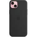 Чохол-накладка Apple Silicone Case with MagSafe для Apple iPhone 15 Plus Black (MT103)