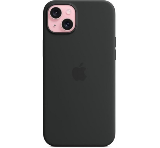 Чохол-накладка Apple Silicone Case with MagSafe для Apple iPhone 15 Plus Black (MT103)