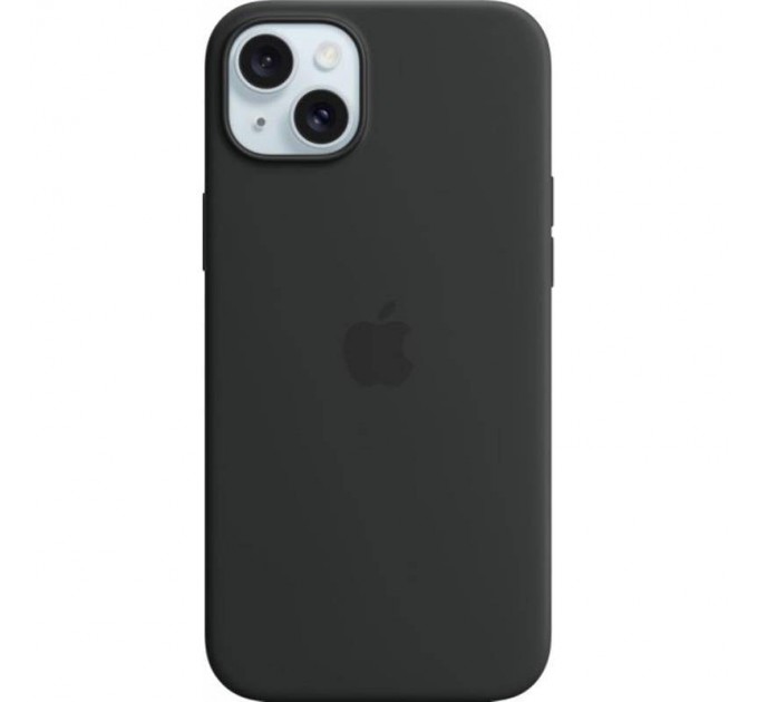 Чохол-накладка Apple Silicone Case with MagSafe для Apple iPhone 15 Plus Black (MT103)