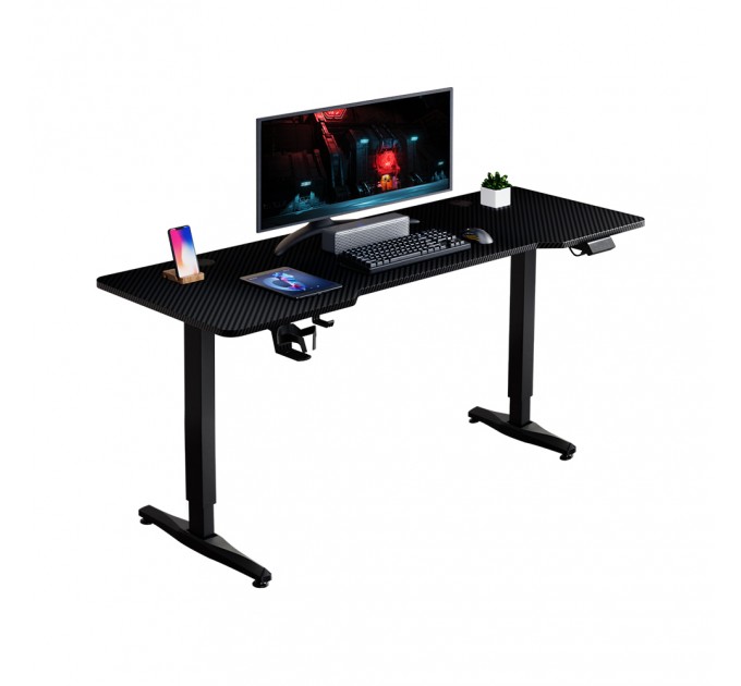 Геймерський стіл 1stPlayer Moto-E 1675 Black