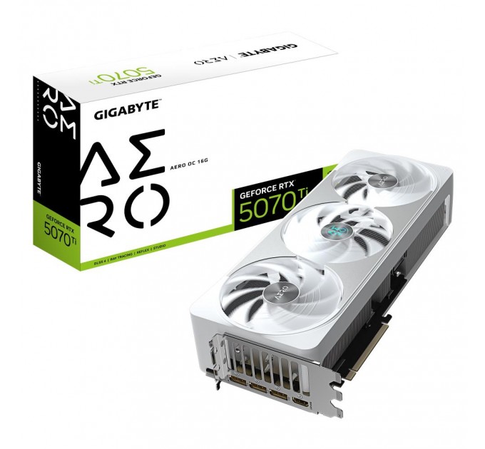 Відеокарта PCIE16 RTX5070TI 16GB GV-N507TAERO OC-16GD GIGABYTE