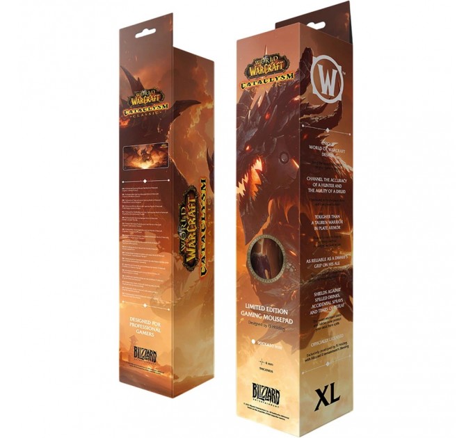 Ігрова поверхня Blizzard World of WarCraft Classic Cataclysm Deathwing XL (FBLMPWOWCATDW25XL)