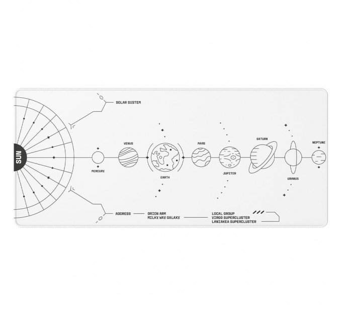 Ігрова поверхня Dark Project DPMP_Nova_White_XL