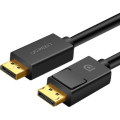 Ugreen Кабель мультимедійний DisplayPort M to DisplayPort M 1.0m DP102 black Ugreen (10244)