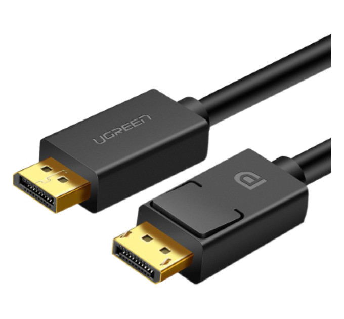 Ugreen Кабель мультимедійний DisplayPort M to DisplayPort M 1.0m DP102 black Ugreen (10244)